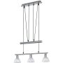 Trio LEVISTO 371010307 Závesná lampa 3x40w/e14 3000k 400lm ip20