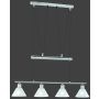Trio STAMINA 3751041-07 Závesná lampa 4x40w/e14 ip20