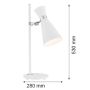 Argon LUKKA 3890 Stolná lampa na stôl 1x15W/E27 IP20