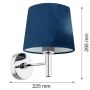 Argon BOLZANO 3908 Stena svietidlo 1x15W/E27 IP20