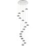Eglo CORLIANO 39546 Závesná lampa 17x4,5W/LED 3000K 500LM IP20