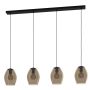 Eglo "ESTANYS 1" 390162 Závesná lampa 4x40W/E27 IP20