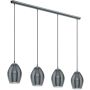 Eglo ESTANYS 39566 Závesná lampa 4x60W/E27 IP20