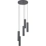 Eglo MENTALONA 39823 Závesná lampa 5x4,5W/GU10/LED 3000K 345LM IP20