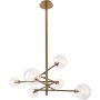 Maxlight LOLLIPOP6 P0294 Stropná lampa 6x40w/g9 ip20