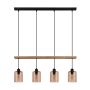 Eglo COOLMONT 43368 Závesná lampa 4x40W/E14 IP20
