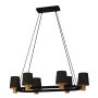 Eglo EDALE 43782 Závesná lampa 6x40W/E27 IP20