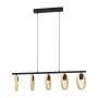 Eglo IPSDEN 43552 Závesná lampa 5x40W/E27 IP20