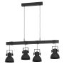 Eglo SHIREBROOK 43726 Závesná lampa 4x40W/E27 IP20