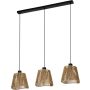 Eglo LAVISTER 44073 Závesná lampa 3x60w/e27 ip20