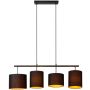 Lucide MAYA 45409/04/30 Závesná lampa 4x40w/e27 ip20