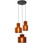Lucide ROLLO 45491/13/55 Závesná lampa 3x40w/e27 ip20