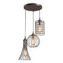Prezent TRION 46073 Závesná lampa 3x60W/E27 IP20