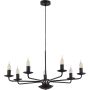 TK Lighting LIMAL 4613 Žiarovka 7x40W/E14