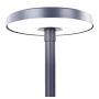Norlys BORG 5145GR Svietelná lišta na stĺp 1x27,2W/LED 4000K 4380LM IP65