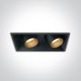 One Light The Recessed Cylinders 51211C/B/W Vstavané downlight svetlo 2x11W/LED 3000K 820lm IP20