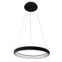 Italux ALESSIA 5280-840RP-BK-3 Závesná lampa 1x40W/LED 2200LM IP20