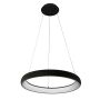 Italux ALESSIA 5280-850RP-BK-3 Závesná lampa 1x50W/LED 2750LM IP20