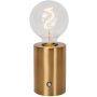 Lucide VIVO 52502/01/02 Stolná lampa 1x1w/e27 2700k 39lm ip20
