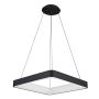 Italux GIACINTO 5304-850SQP-BK-3 Závesná lampa 1x50W/LED 2750LM IP20