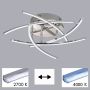Fischer&Honsel Cross TW 20108 Stropná lampa 5x4.5W/LED 2700K 2700 lm IP20