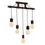 Milagro JACK MLP4361 Závesná lampa 5x60W/E27 IP20