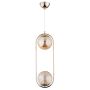 Alfa OVAL 62250 Závesná lampa 2x40W/E14 IP20