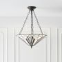 Endon ASTORIA 63936 Závesná lampa 3x60W/E27 IP20