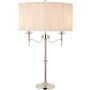 Endon STANFORD 63650 Stolná lampa 2x40W/E14