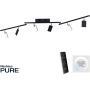 Paul Neuhaus PURE-MIRA 6358-18 Bodové svetlo 6x41W/LED 2700-5000k 5100lm ip20