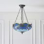 Endon DRAGONFLY BLUE 64075 Závesná lampa 3x60W/E27 IP20