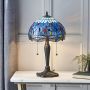 Endon DRAGONFLY BLUE 64090 Stolná lampa 2x60W/E27 IP20