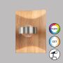 Fischer&Honsel SHINE-WOOD 30542 Stena svietidlo 1x9W/LED 2700K 900 lm IP20