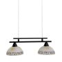 Prezent POMPEZ I. 642 Závesná lampa 2x60W/E27 IP20