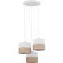 TK Lighting LINOBIANCO 6575 Závesná lampa 3x15W/E27
