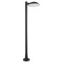Italux PIOMBINO 66915/BK-9 Stojanová lampa 1x12W/LED 1080LM IP44