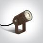 One Light Garden Spots 67198G/BR Záhradný reflektor 1x10W/GU10 IP65
