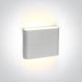 One Light Outdoor Slim Range Up & down 67376/W/W Stena svietidlo 2x3W/LED 3000K 210lm IP54