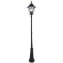 Lutec LONDON SOLAR 6951301189 Svietnik 3x6w/ 2700k 300lm ip44