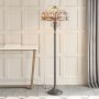 Endon DRAGONFLY BEIGE 70940 Stojanová lampa 2x60W/E27 IP20