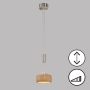 Fischer&Honsel SHINE-WOOD 61075 Závesná lampa 1x9W/LED 2700K 950 lm IP20