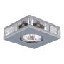Prezent ELEGANT GLASS FIX 71001 Dekoračné downlight svetlo 1x50W/GU10 IP20