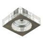 Prezent ELEGANT GLASS FIX 71009 Dekoračné downlight svetlo 1x50W/GU10 IP20