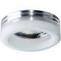 Prezent ELEGANT GLASS FIX 71012 Vstavané downlight svetlo 1x50w/gu10