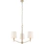 Endon ORTONA 73411 Žiarovka 3x40W/E14 IP20
