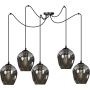 Emibig LEVEL 757/5 Závesná lampa 5x60W/E27 IP20