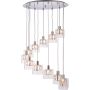 Endon VERINA 76518 Závesná lampa 12x28W/G9 IP20
