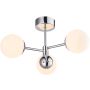 Endon VETRO 76299 Stropná lampa 3x6W/LED 3000K 1550LM IP44