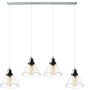 Altavola Design NEW YORK LOFT LA034/CL4_chrom Závesná lampa 4x40W/E27 IP20