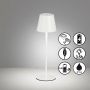 Fischer&Honsel Viletto 850354 Stolná lampa 1x2W/LED 3000K 190lm IP54